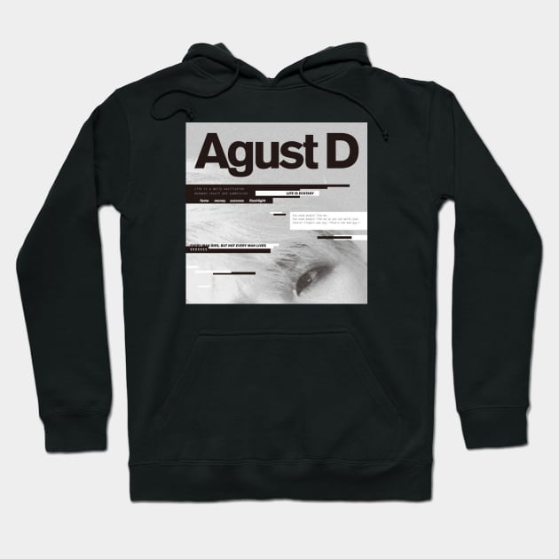 agust d Hoodie by GeprekBoy 